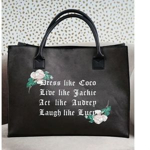 Dress Like Coco vegan leather tote